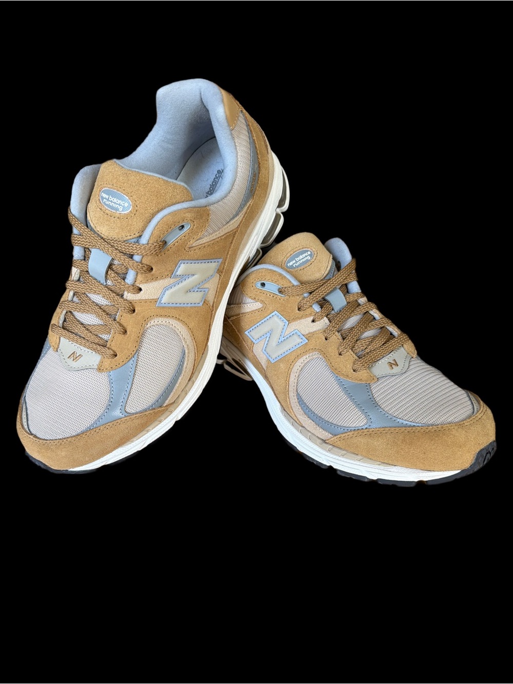 🔥New Balance 2002R Men's 11 Tan and Gray Suede Mesh Lifestyle sneakers - Picture 10 of 13